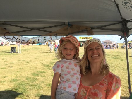 Crochet Boho Headband, perfect hairband for festivals, laid back style.